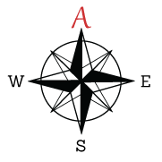 Admiral Design Ink logo white