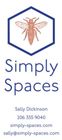 Simply Spaces Tri-Fold Brochure Front