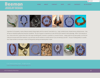 Beeman Jewlery Design website
