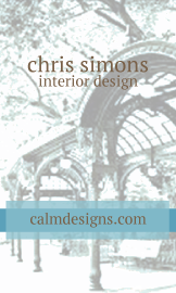 Calm Designs business card front
