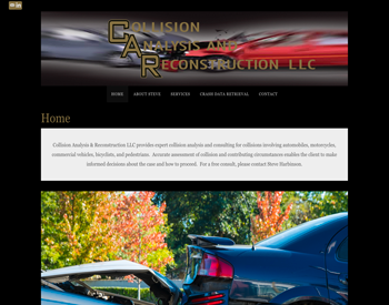 Collision Analysis & Reconstruction LLC website