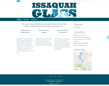 Issaquah Glass website