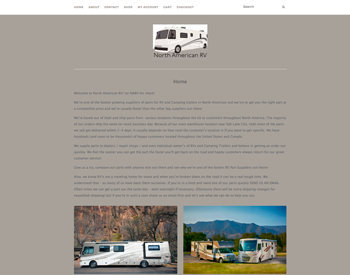 North American RV (NARV) website
