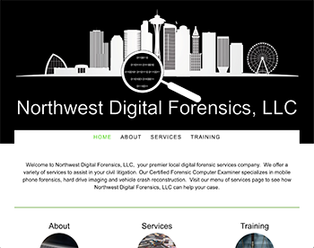 Northwest Digital Forensics, LLc website