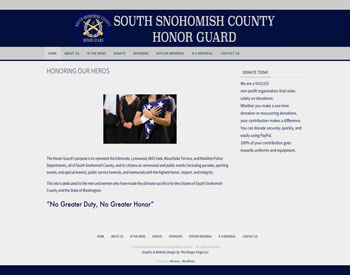 South Snohomish County Honor Guard website
